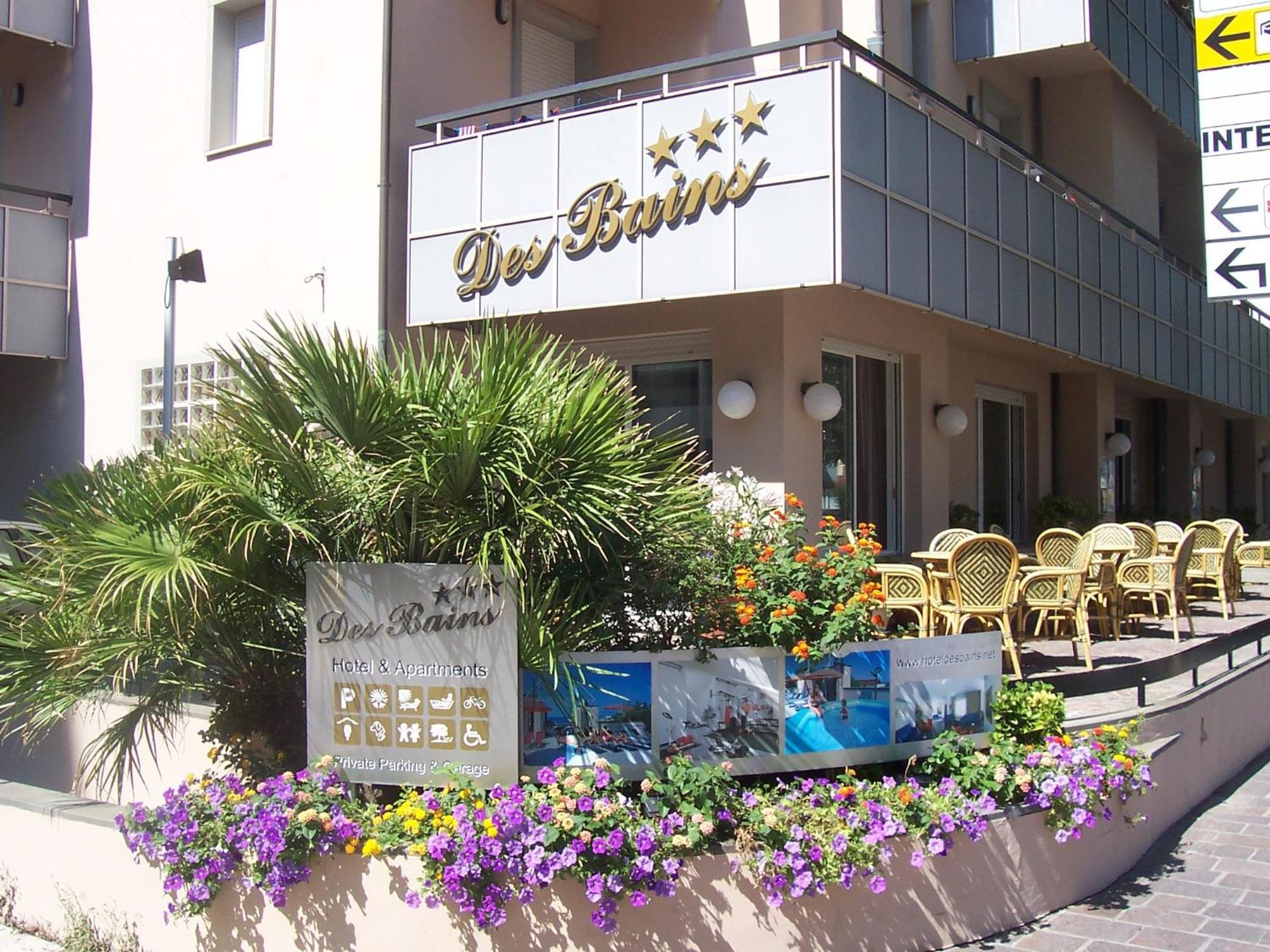Hotel Des Bains Каттолика Экстерьер фото